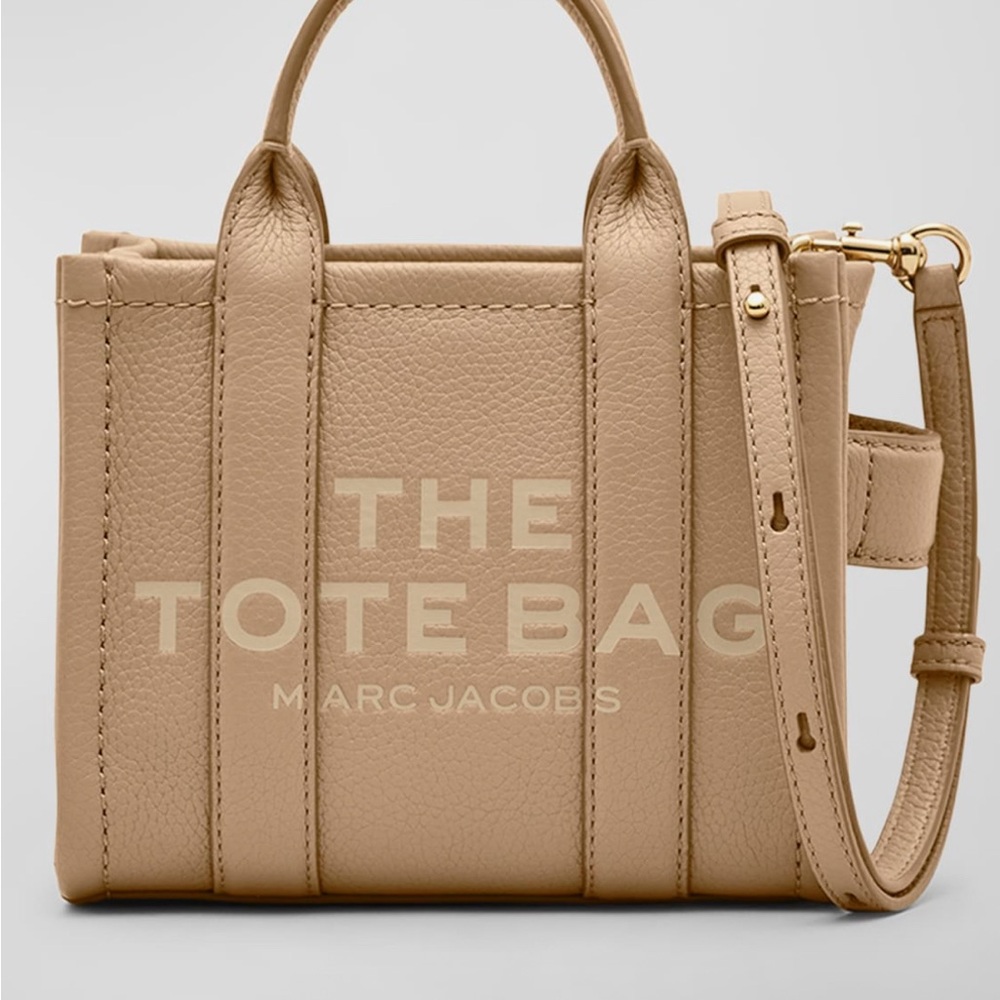 Used Marc Jacobs Mini The Tote Bag in Beige